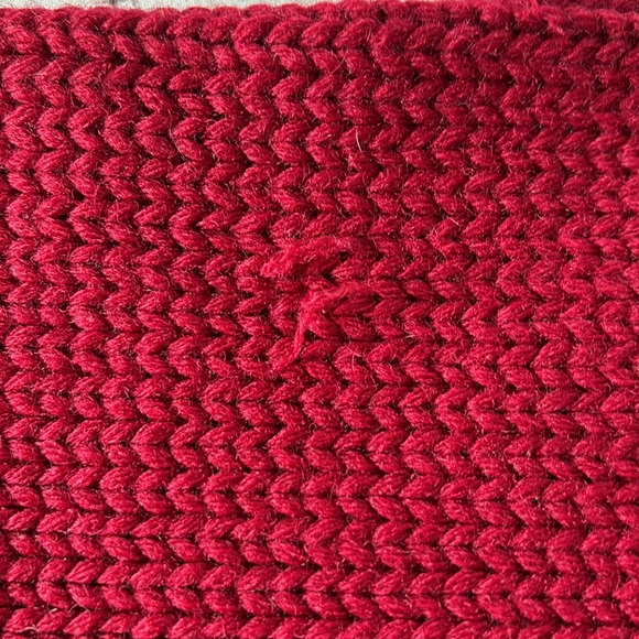 Vintage Men’s Stadium Sportswear sweater, crimson, shaker knit, wool, size M? - Picture 6 of 6